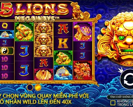 Khám phá tính năng và biểu tượng tai slot 5 Sư Tử Megaways