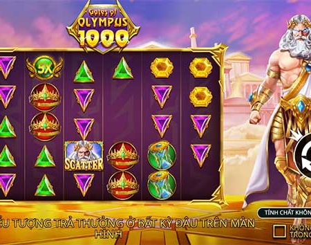 Cổng Olympus 1000 – Phiên bản nổ hũ chủ đề hy lạp cổ đại
