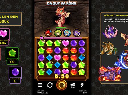 Tìm hiểu tính năng đặc biệt tại slot Đá quý & rồng 