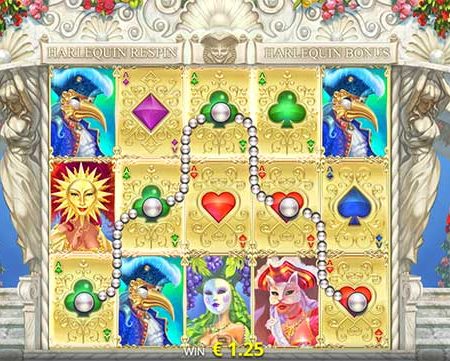 Tìm hiểu chi tiết cách chơi slot Harlequin Carnival tại V9bet 