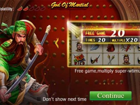 Hướng dẫn chi tiế cách chơi slot God of Martial tại V9bet