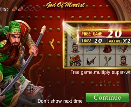 Hướng dẫn chi tiế cách chơi slot God of Martial tại V9bet