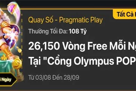 Quay số tại Pragmatic Play – Nhận ngay 26,150 vòng quay miễn phí mỗi ngày